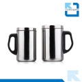 Edelstahl-Kaffeetasse Becher-Wasser-Schale mit Deckel